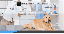 Desktop Screenshot of brookhavenanimalhospital.com